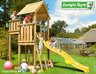 Детский игровой городок  Jungle Gym «Jungle Palace»